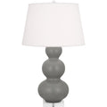 ROBERT ABBEY, TRIPLE GOURD TABLE LAMP, DESK LAMPS
