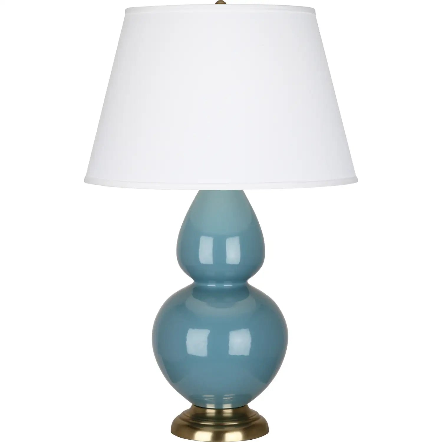 ROBERT ABBEY, DOUBLE GOURD TABLE LAMP, DESK LAMPS