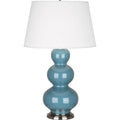 ROBERT ABBEY, TRIPLE GOURD TABLE LAMP, DESK LAMPS