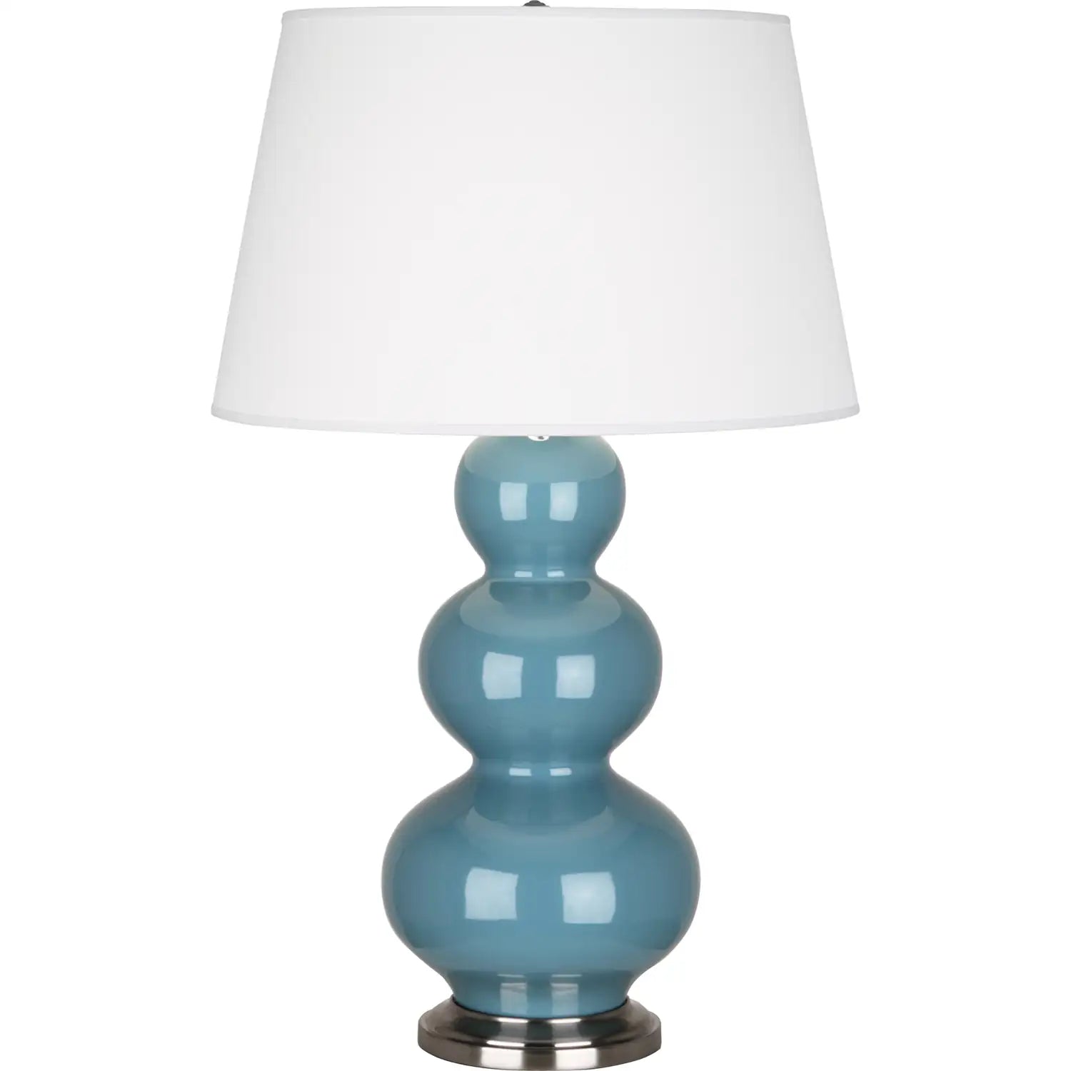 ROBERT ABBEY, TRIPLE GOURD TABLE LAMP, DESK LAMPS