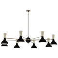 ROBERT ABBEY, CLARE CHANDELIER, CHANDELIER LIGHT