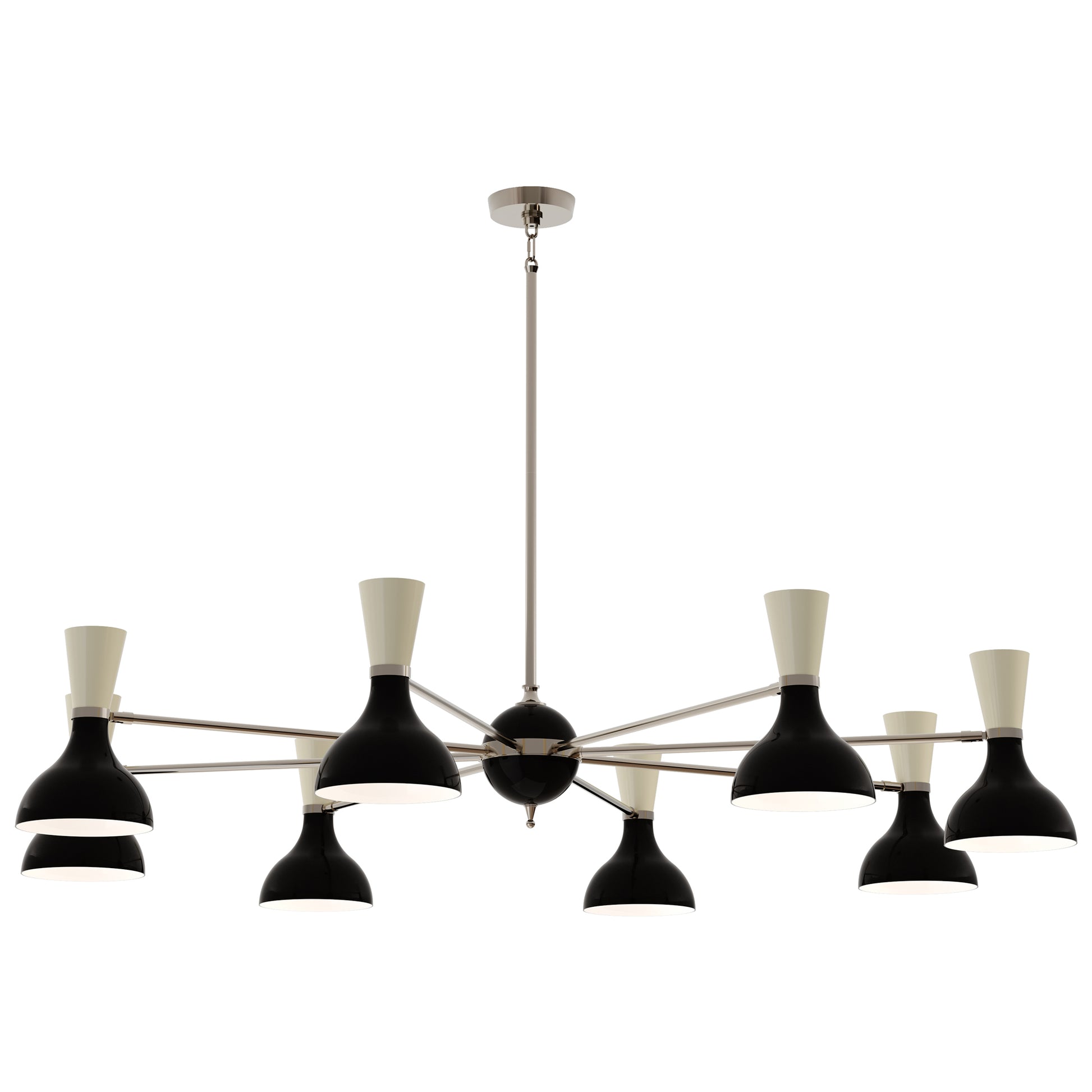 ROBERT ABBEY, CLARE CHANDELIER, CHANDELIER LIGHT