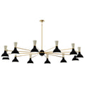 ROBERT ABBEY, CLARE CHANDELIER, CHANDELIER LIGHT
