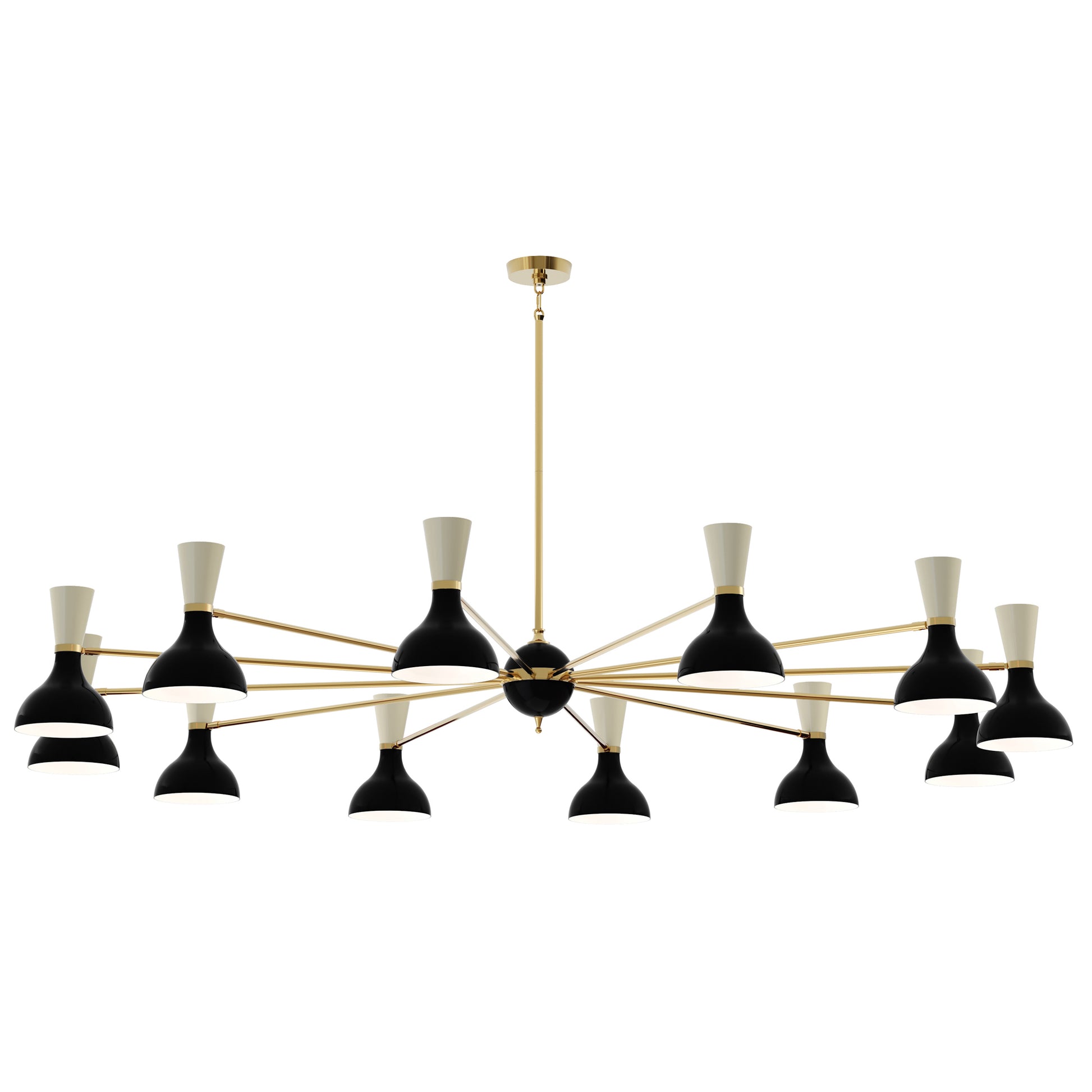 ROBERT ABBEY, CLARE CHANDELIER, CHANDELIER LIGHT