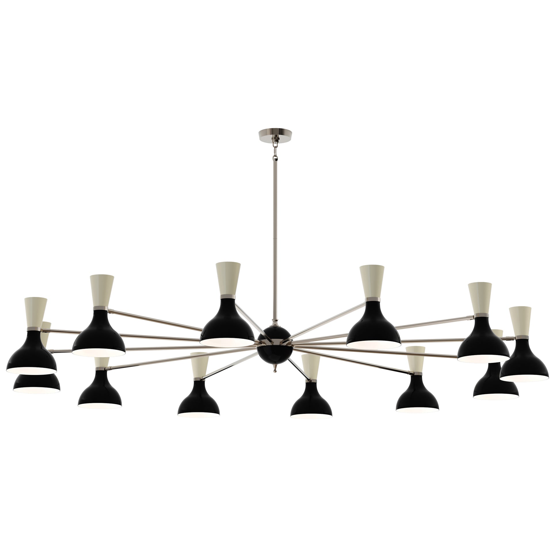 ROBERT ABBEY, CLARE CHANDELIER, CHANDELIER LIGHT
