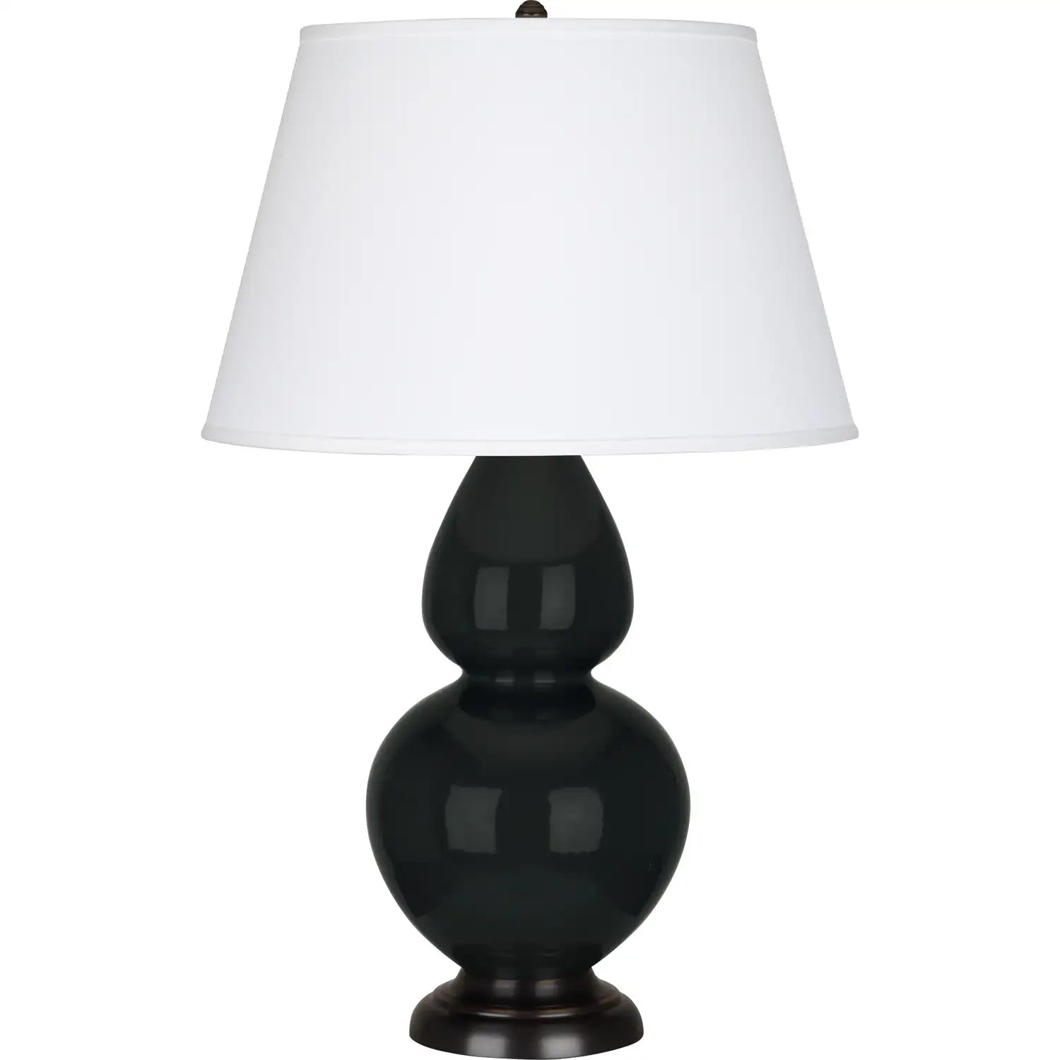 ROBERT ABBEY, DOUBLE GOURD TABLE LAMP, DESK LAMPS