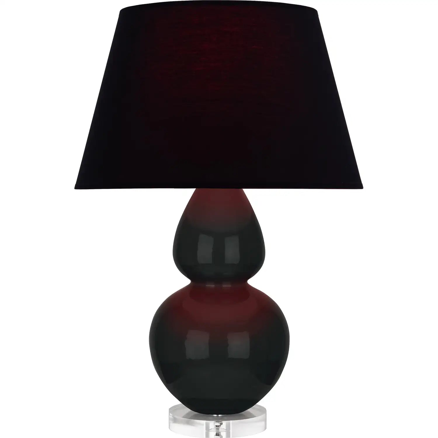 ROBERT ABBEY, DOUBLE GOURD TABLE LAMP, DESK LAMPS