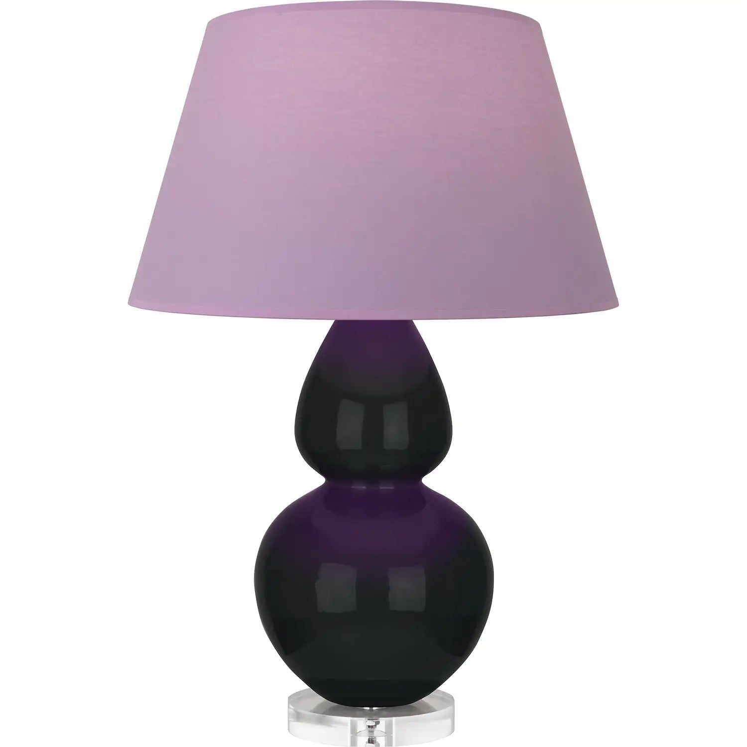 ROBERT ABBEY, DOUBLE GOURD TABLE LAMP, DESK LAMPS