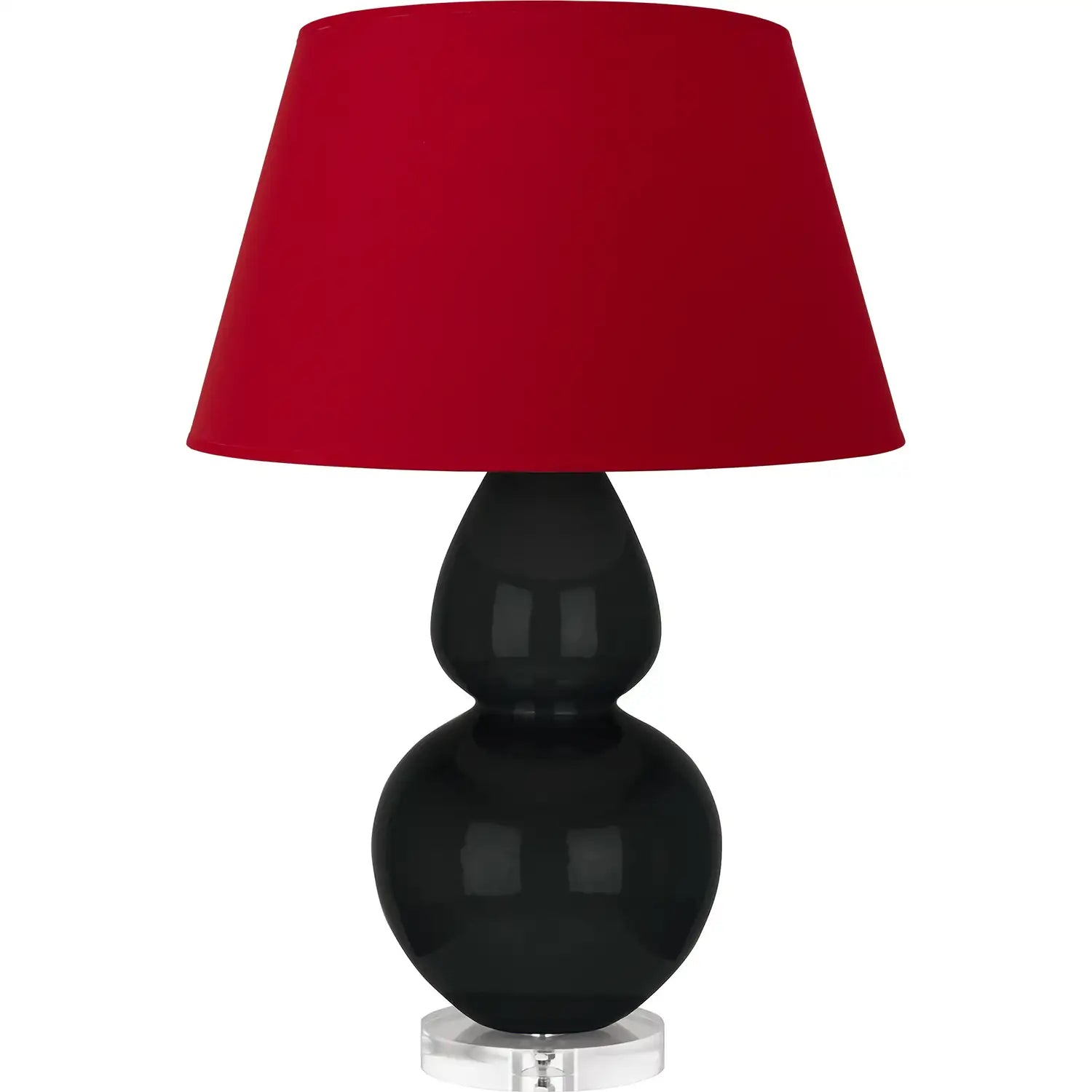 ROBERT ABBEY, DOUBLE GOURD TABLE LAMP, DESK LAMPS