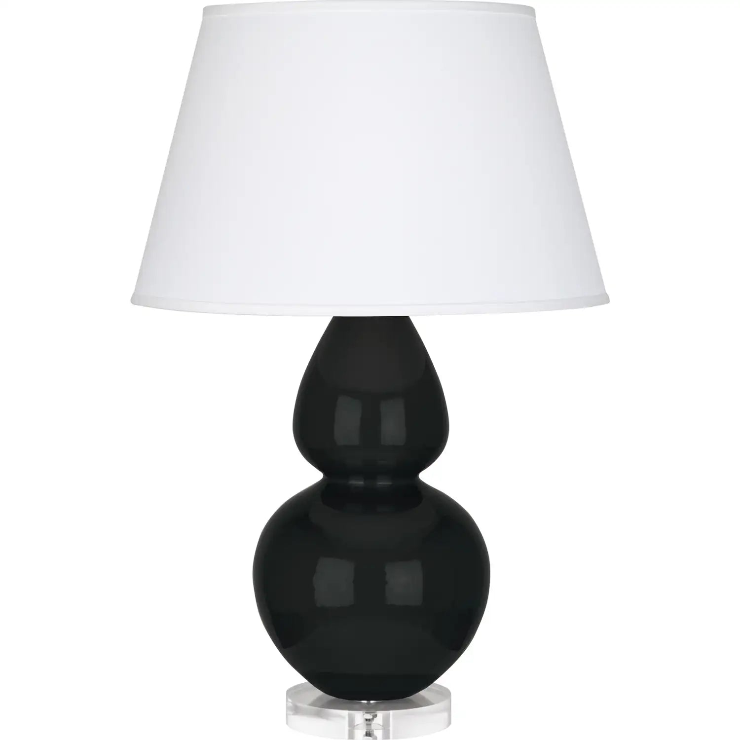 ROBERT ABBEY, DOUBLE GOURD TABLE LAMP, DESK LAMPS