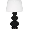 ROBERT ABBEY, TRIPLE GOURD TABLE LAMP, DESK LAMPS