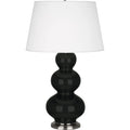 ROBERT ABBEY, TRIPLE GOURD TABLE LAMP, DESK LAMPS
