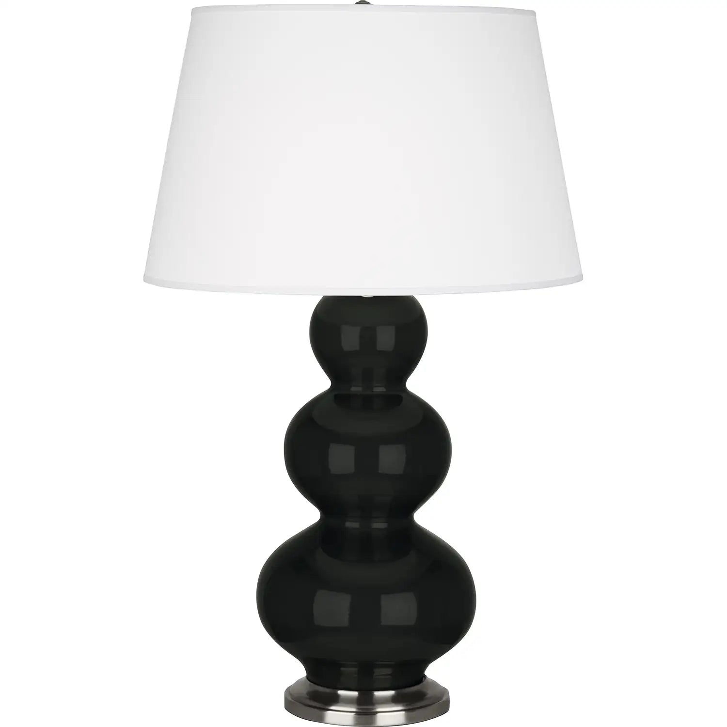 ROBERT ABBEY, TRIPLE GOURD TABLE LAMP, DESK LAMPS