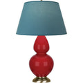 ROBERT ABBEY, DOUBLE GOURD TABLE LAMP, DESK LAMPS