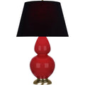 ROBERT ABBEY, DOUBLE GOURD TABLE LAMP, DESK LAMPS