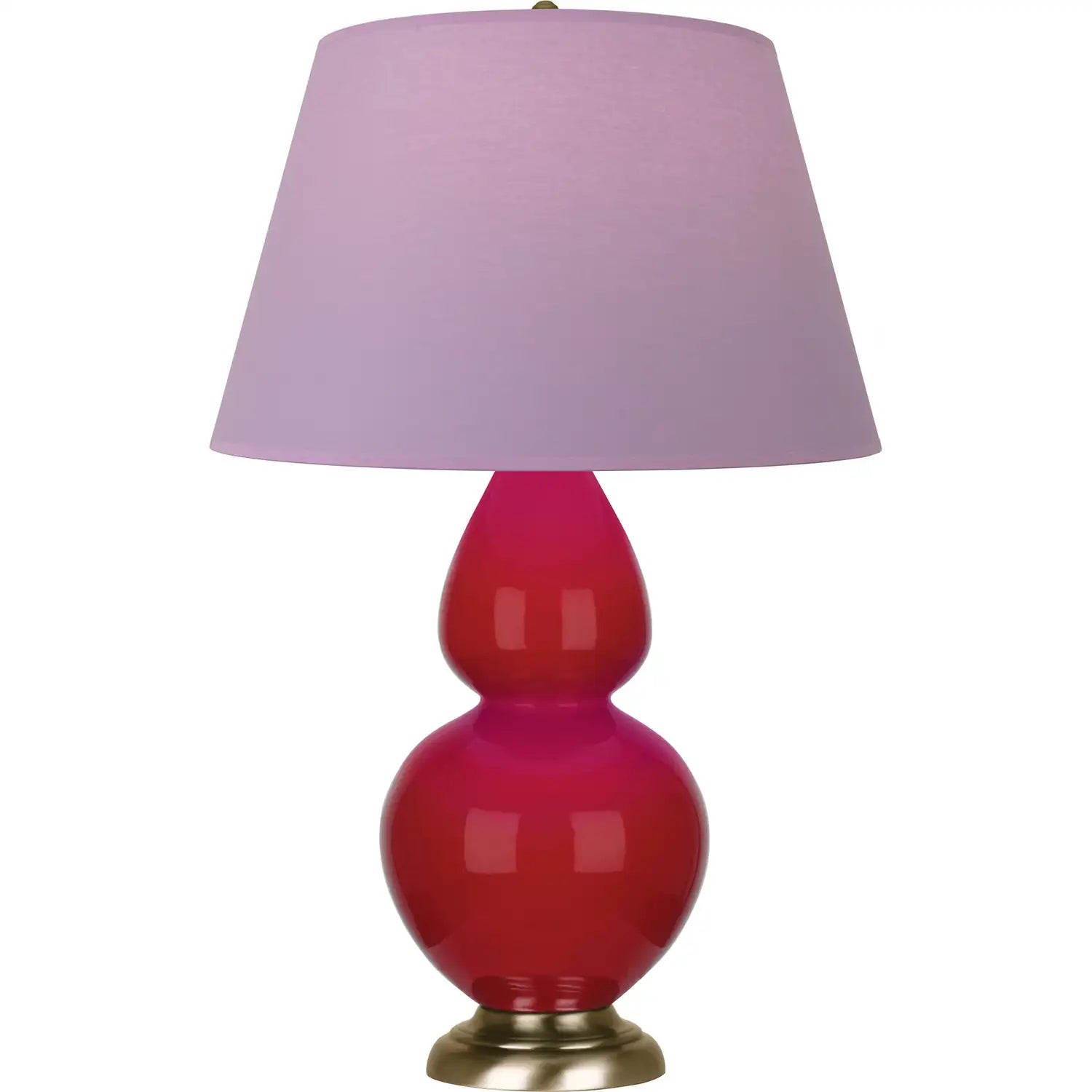 ROBERT ABBEY, DOUBLE GOURD TABLE LAMP, DESK LAMPS
