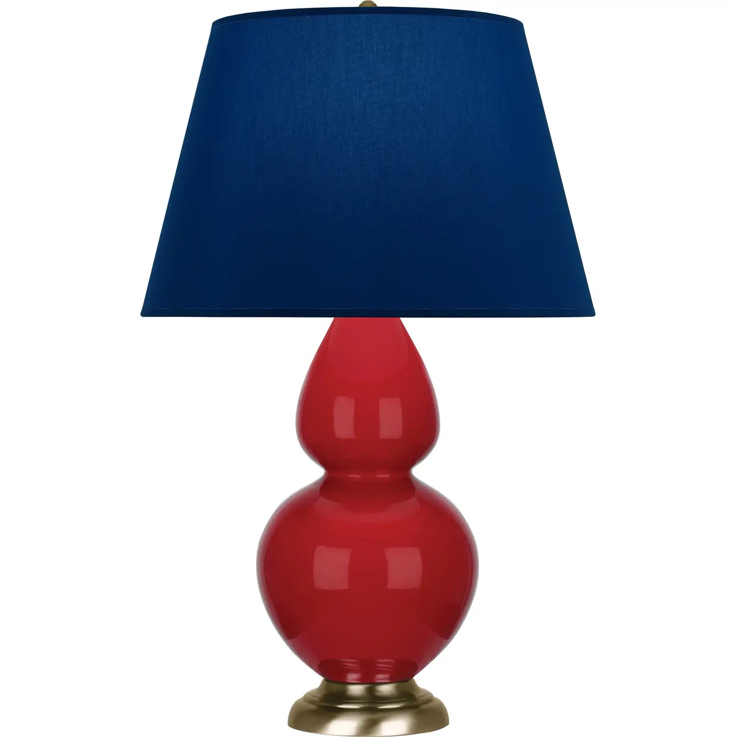 ROBERT ABBEY, DOUBLE GOURD TABLE LAMP, DESK LAMPS