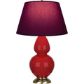 ROBERT ABBEY, DOUBLE GOURD TABLE LAMP, DESK LAMPS