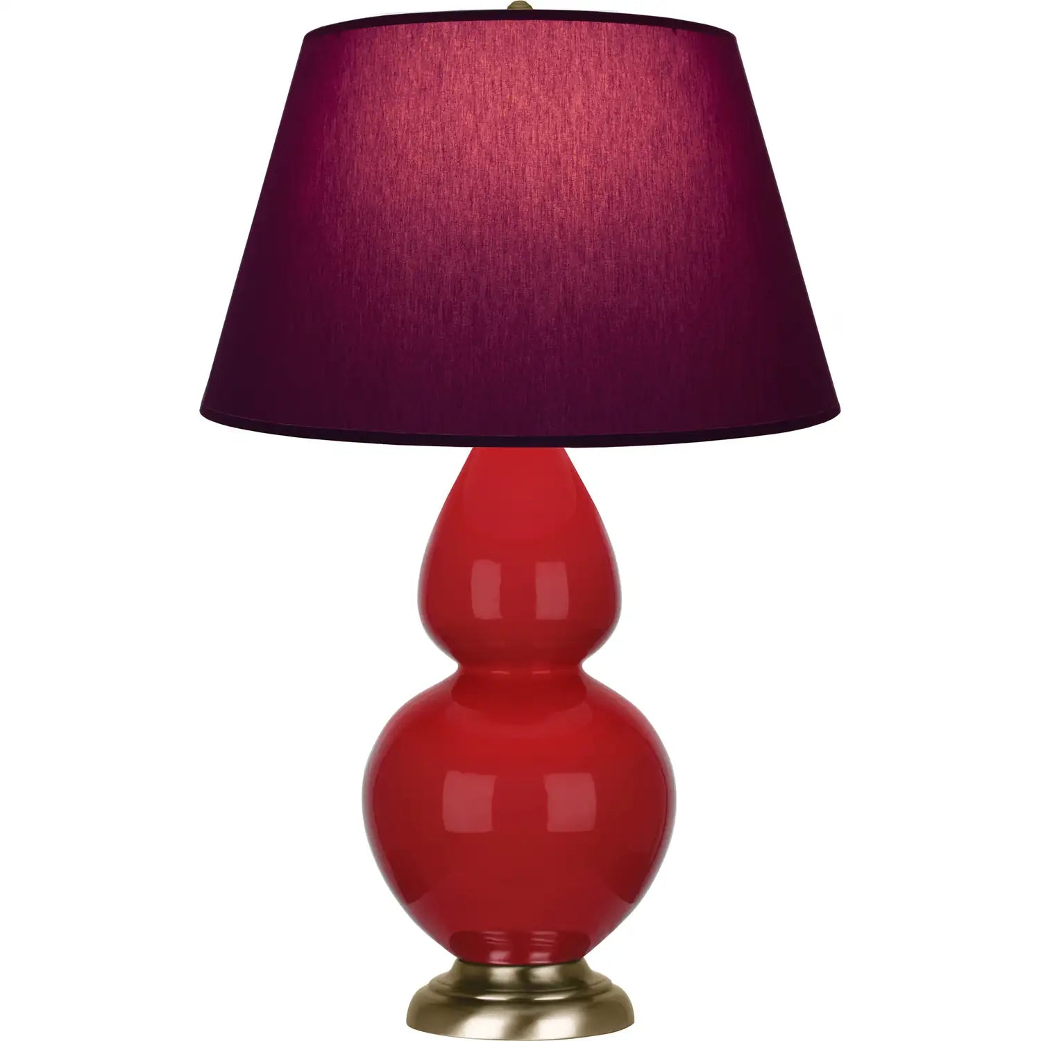 ROBERT ABBEY, DOUBLE GOURD TABLE LAMP, DESK LAMPS