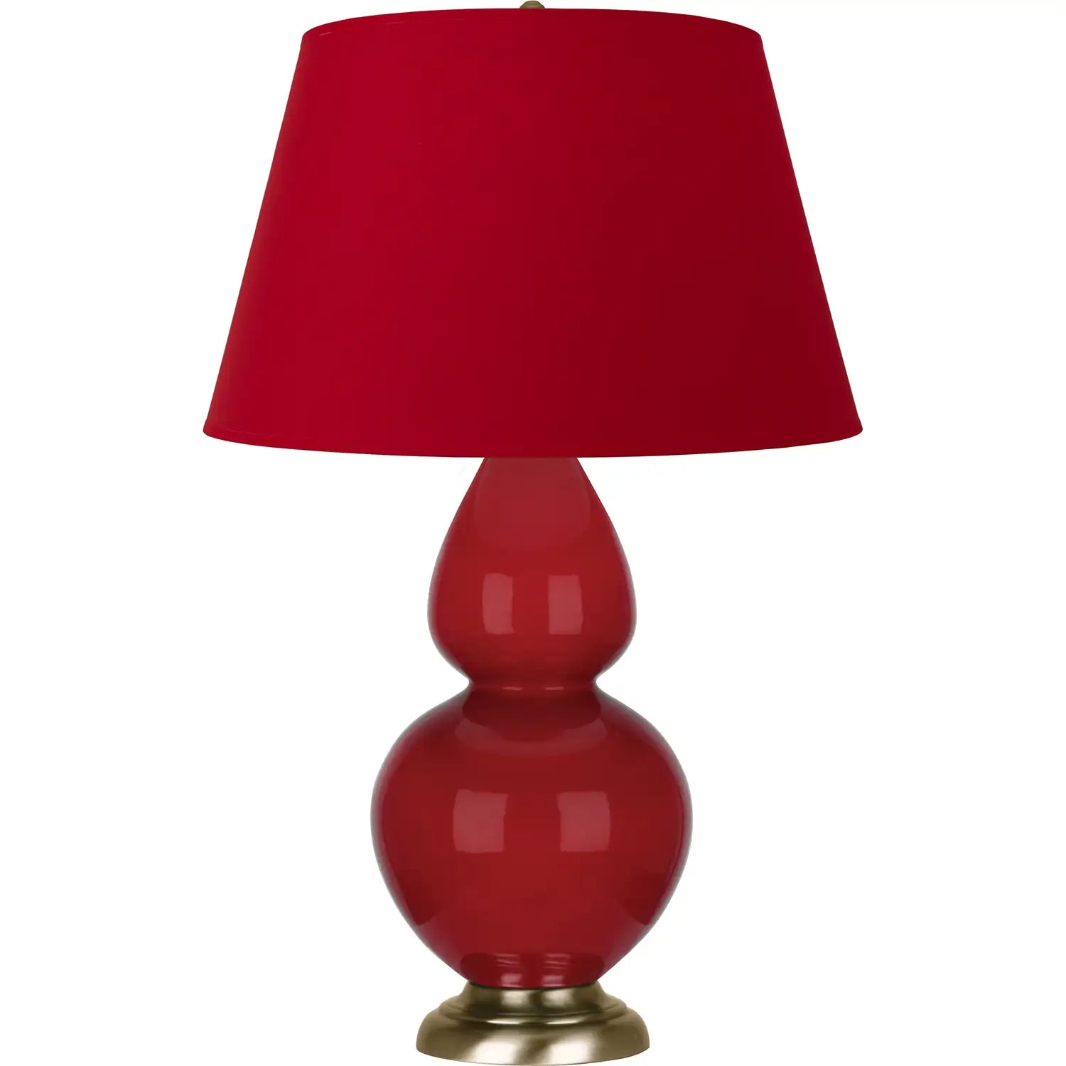 ROBERT ABBEY, DOUBLE GOURD TABLE LAMP, DESK LAMPS