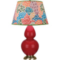 ROBERT ABBEY DOUBLE GOURD TABLE LAMP - Desk