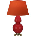 ROBERT ABBEY, DOUBLE GOURD TABLE LAMP, DESK LAMPS