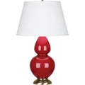 ROBERT ABBEY, DOUBLE GOURD TABLE LAMP, DESK LAMPS