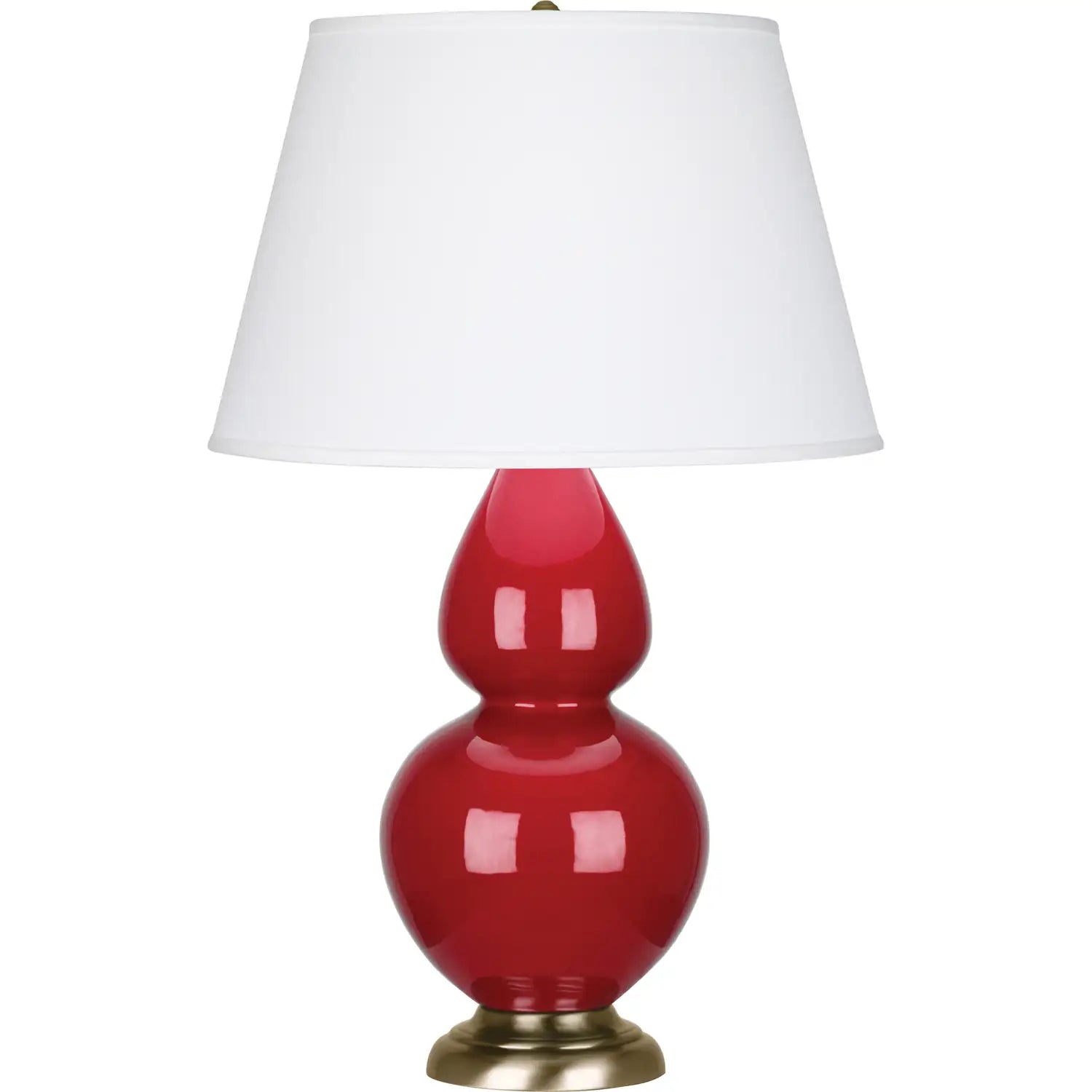 ROBERT ABBEY, DOUBLE GOURD TABLE LAMP, DESK LAMPS