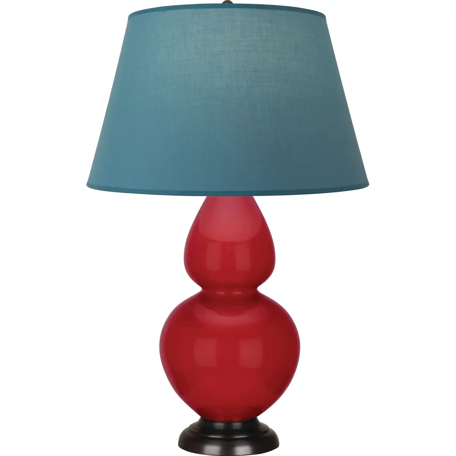 ROBERT ABBEY, DOUBLE GOURD TABLE LAMP, DESK LAMPS