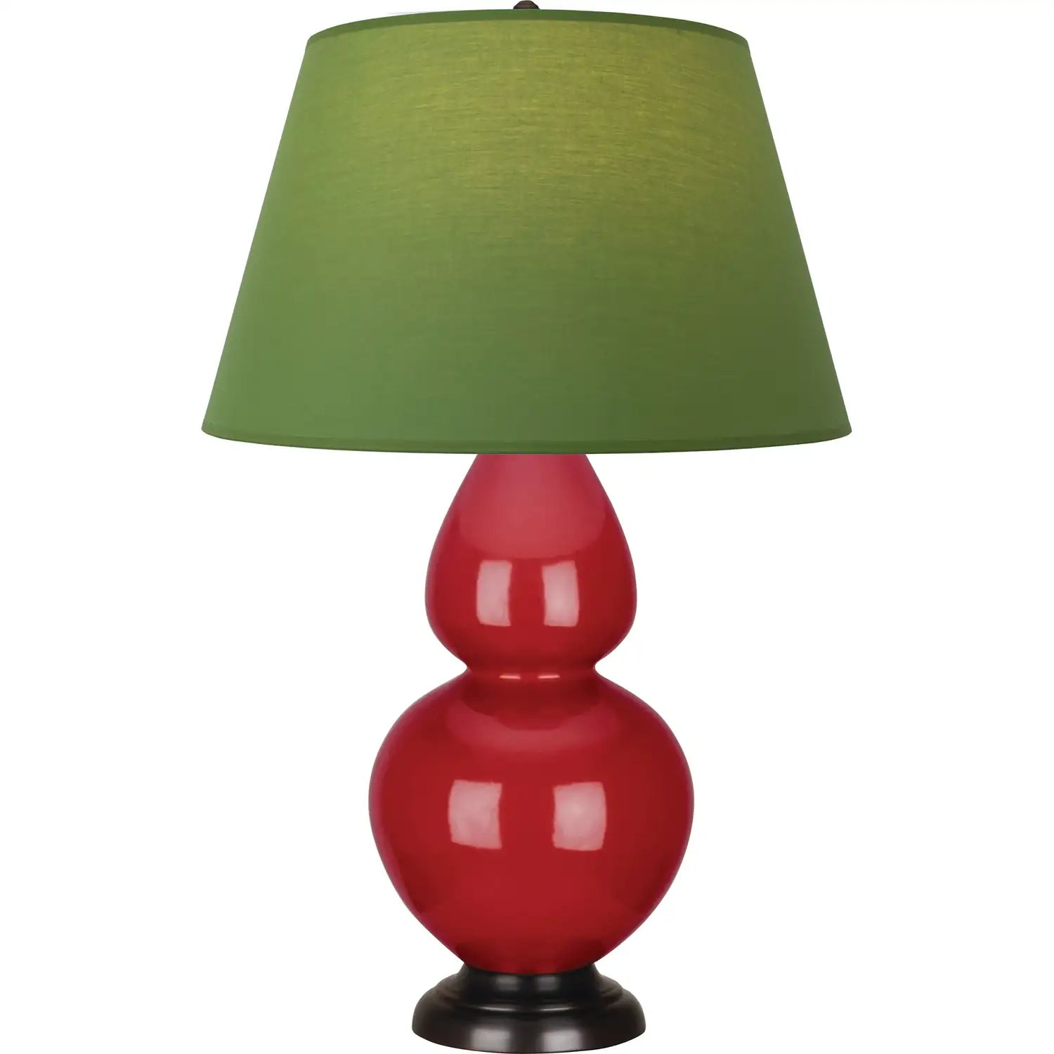 ROBERT ABBEY, DOUBLE GOURD TABLE LAMP, DESK LAMPS