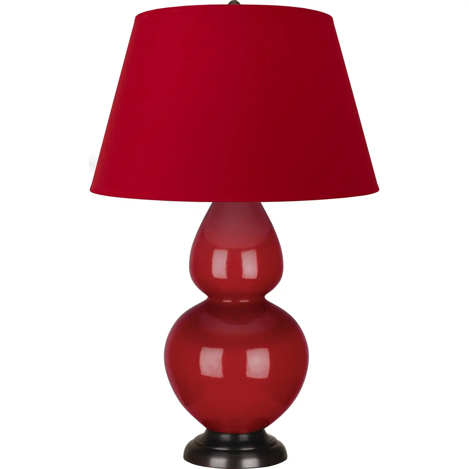ROBERT ABBEY, DOUBLE GOURD TABLE LAMP, DESK LAMPS