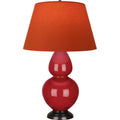 ROBERT ABBEY, DOUBLE GOURD TABLE LAMP, DESK LAMPS