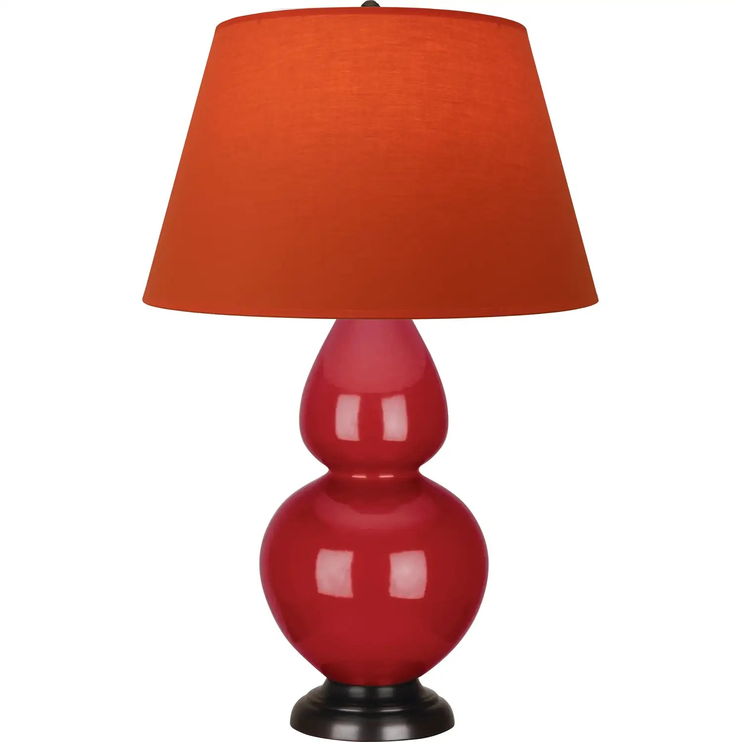 ROBERT ABBEY, DOUBLE GOURD TABLE LAMP, DESK LAMPS