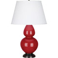 ROBERT ABBEY, DOUBLE GOURD TABLE LAMP, DESK LAMPS