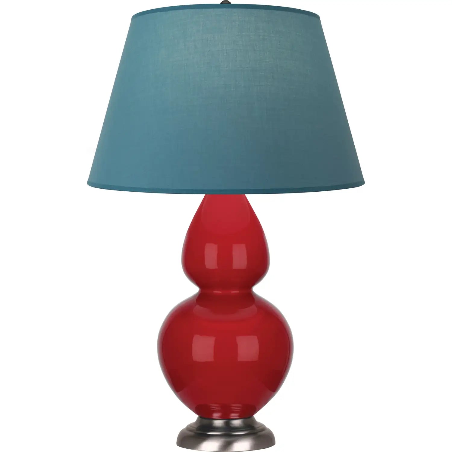 ROBERT ABBEY, DOUBLE GOURD TABLE LAMP, DESK LAMPS