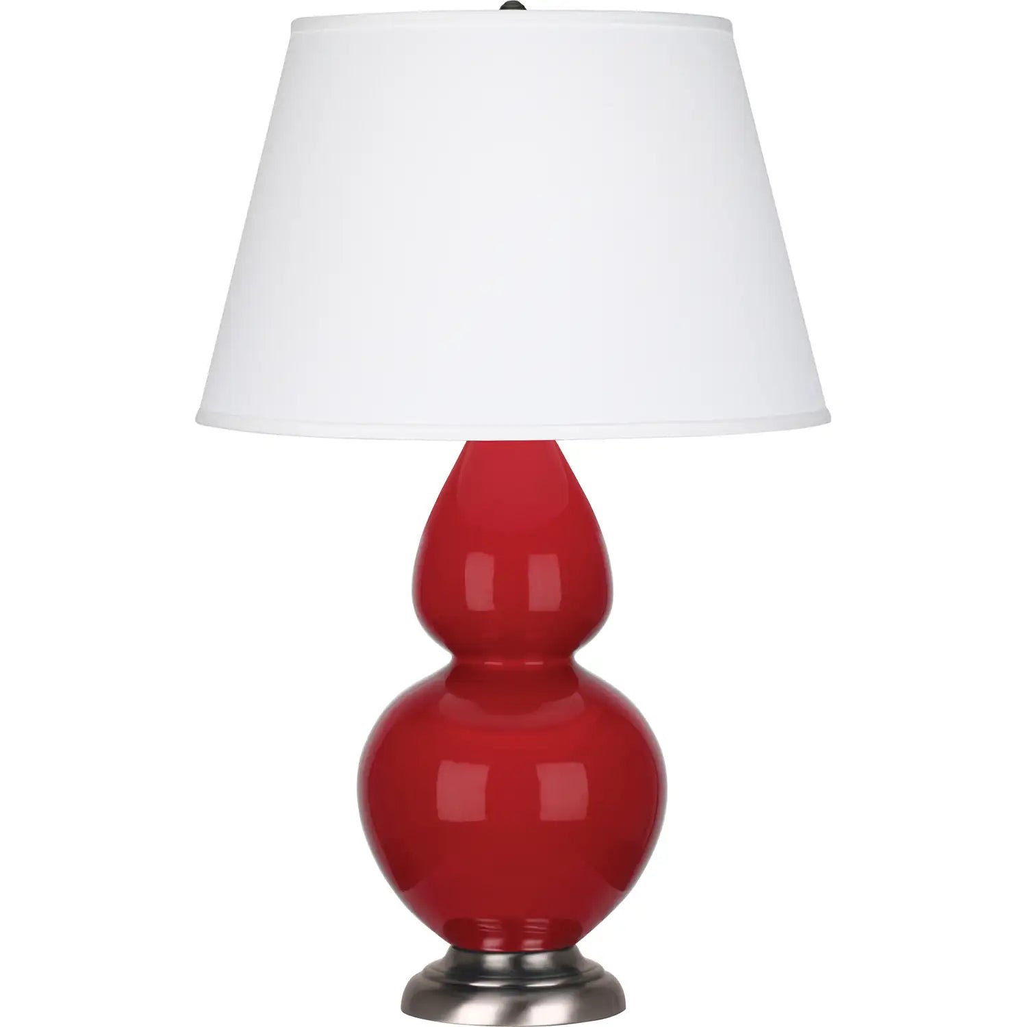 ROBERT ABBEY, DOUBLE GOURD TABLE LAMP, DESK LAMPS