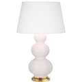 ROBERT ABBEY, TRIPLE GOURD TABLE LAMP, DESK LAMPS