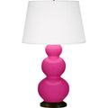ROBERT ABBEY, TRIPLE GOURD TABLE LAMP, DESK LAMPS