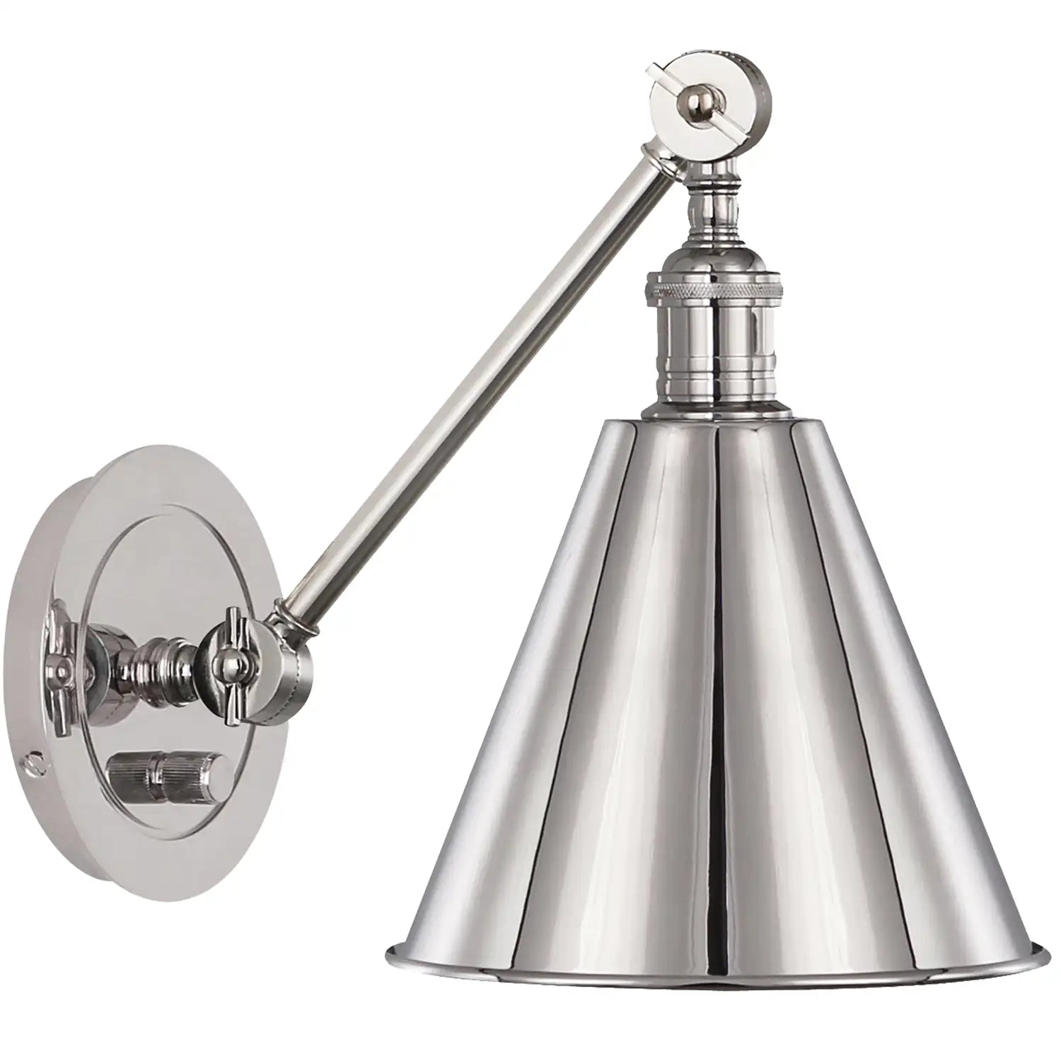 ROBERT ABBEY, ALLOY WALL SCONCE, WALL SCONCES