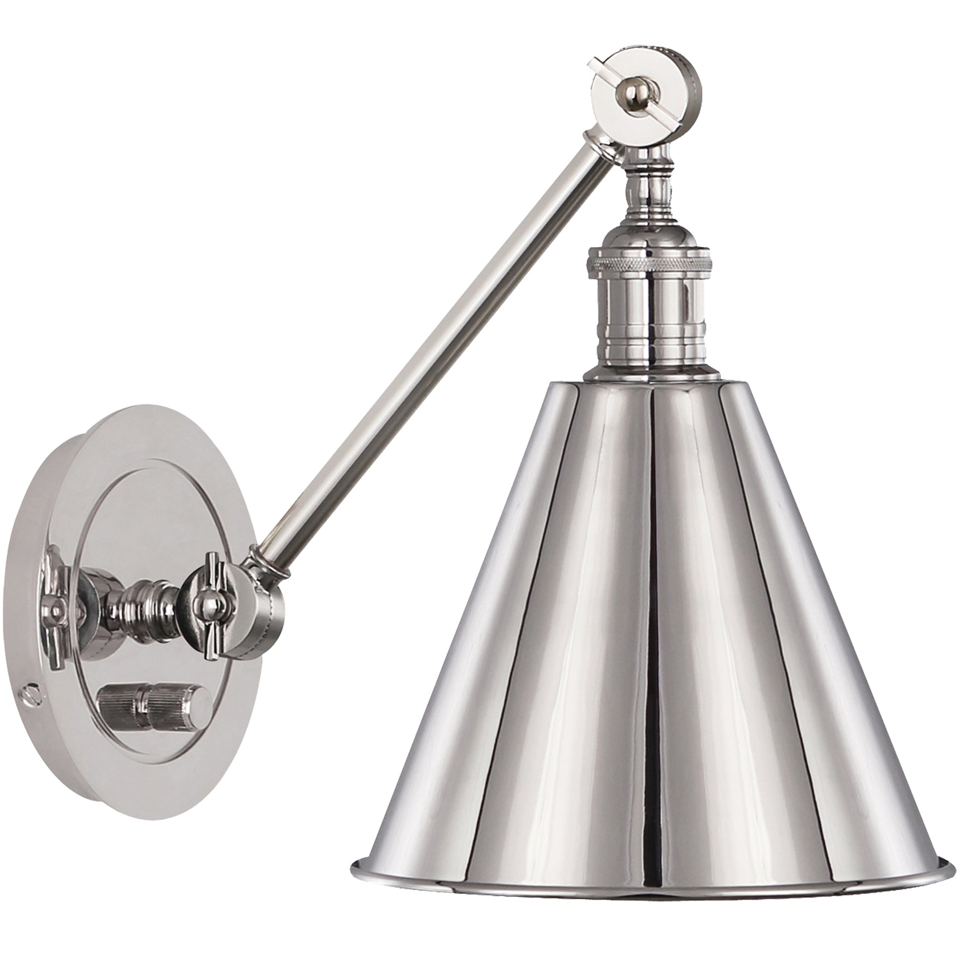 ROBERT ABBEY, ALLOY WALL SCONCE, WALL SCONCES