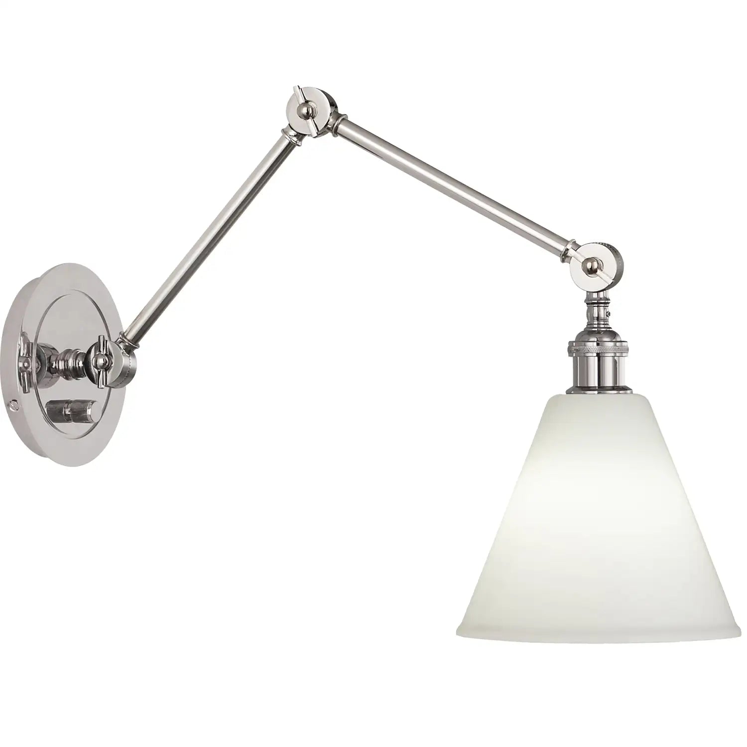 ROBERT ABBEY, ALLOY WALL SCONCE, WALL SCONCES