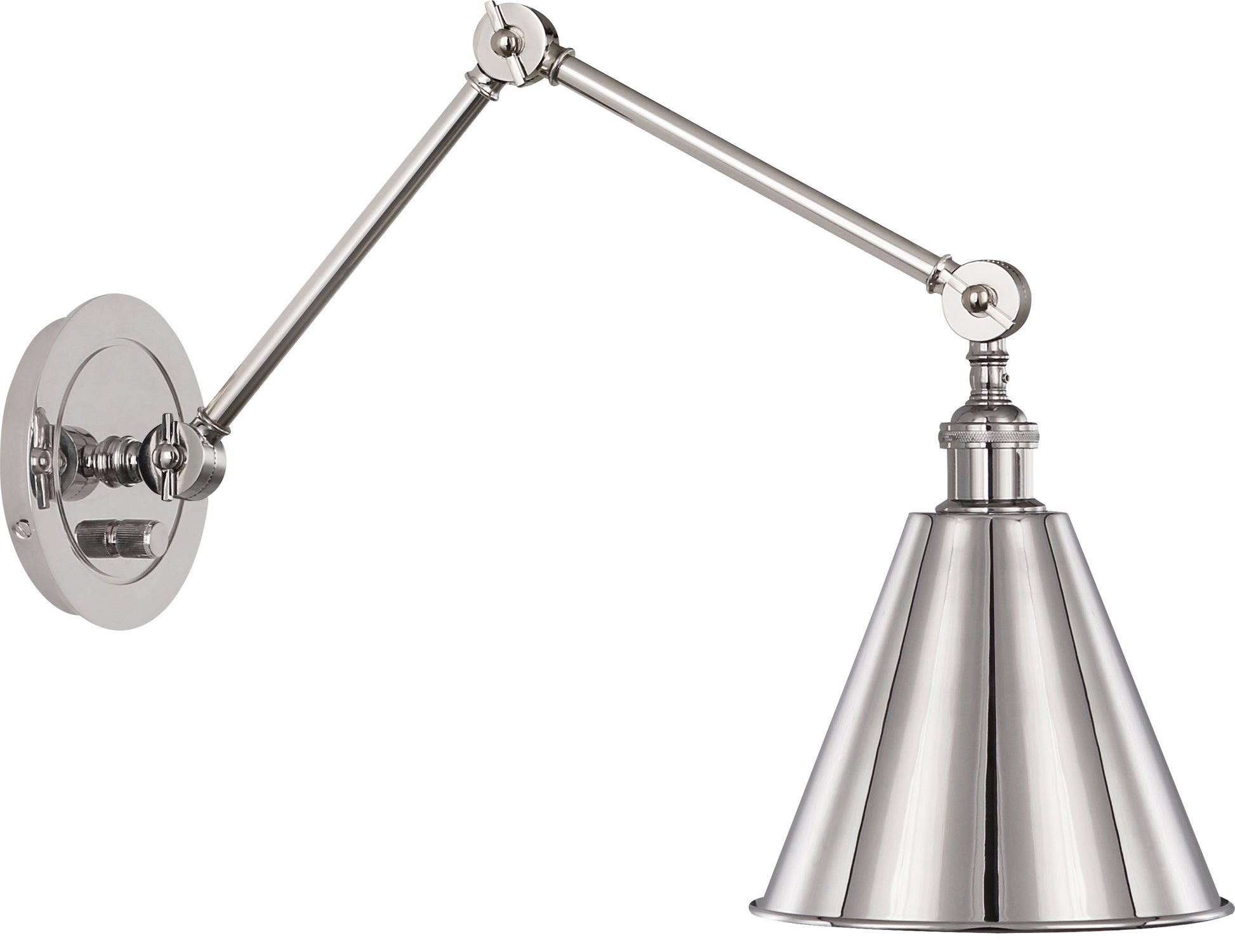 ROBERT ABBEY, ALLOY WALL SCONCE, WALL SCONCES