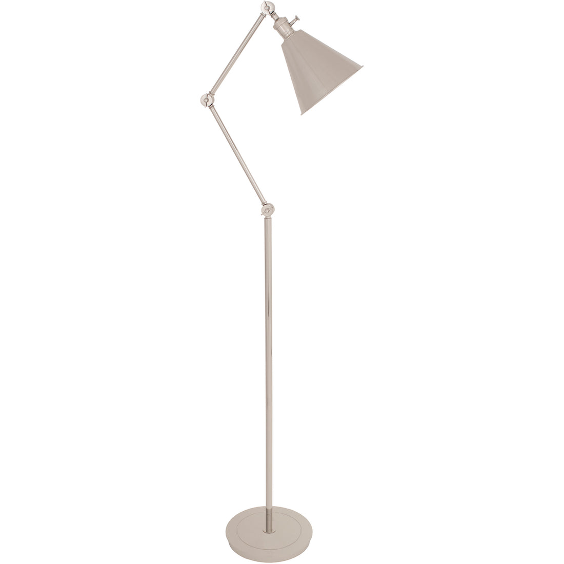 ROBERT ABBEY, ALLOY FLOOR LAMP, FLOOR LAMP