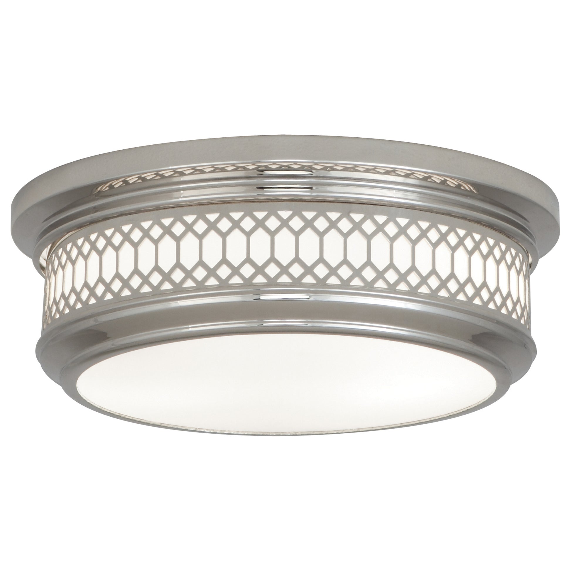 ROBERT ABBEY, WILLIAMSBURG TUCKER FLUSHMOUNT, FLUSH MOUNT CEILING LIGHTS