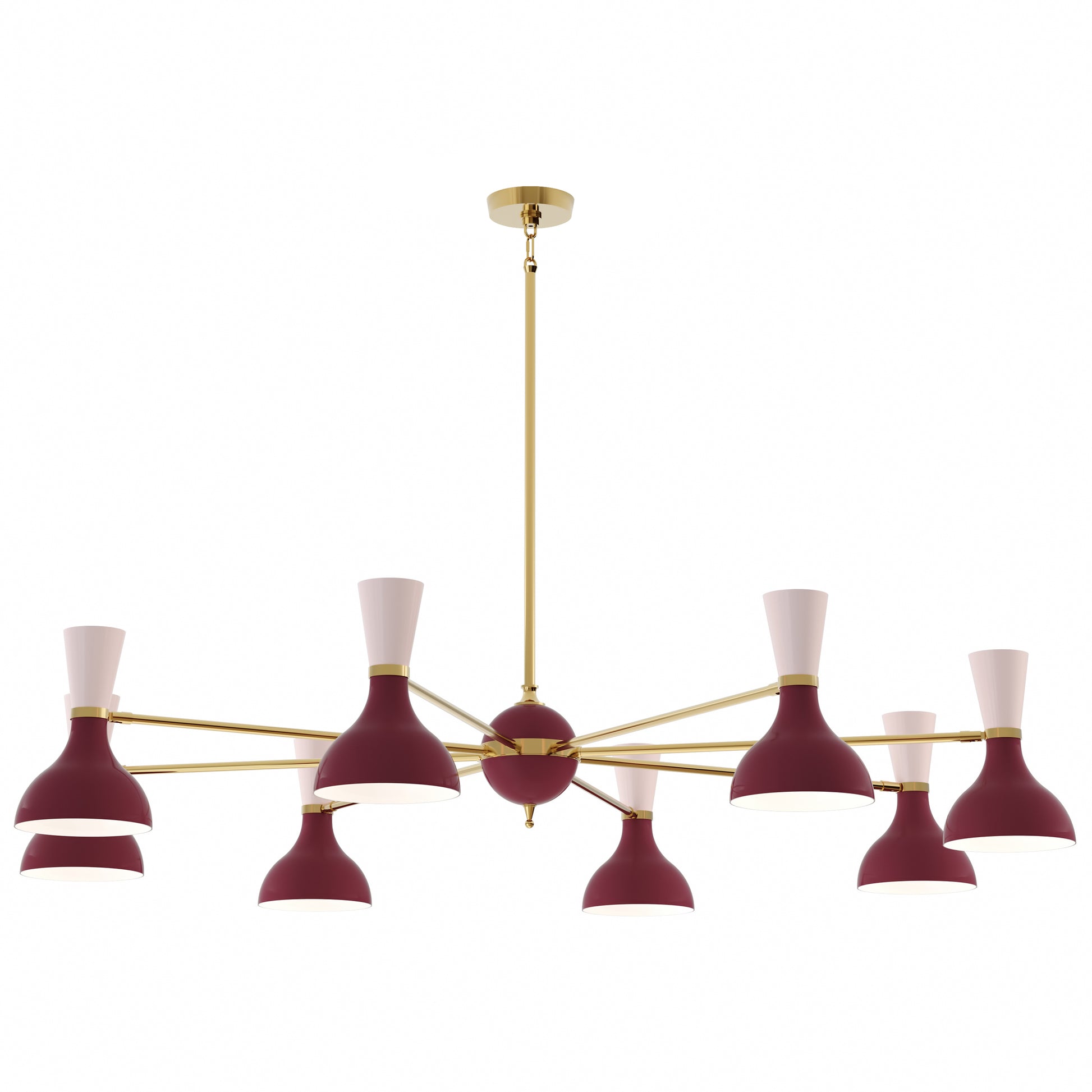 ROBERT ABBEY, CLARE CHANDELIER, CHANDELIER LIGHT