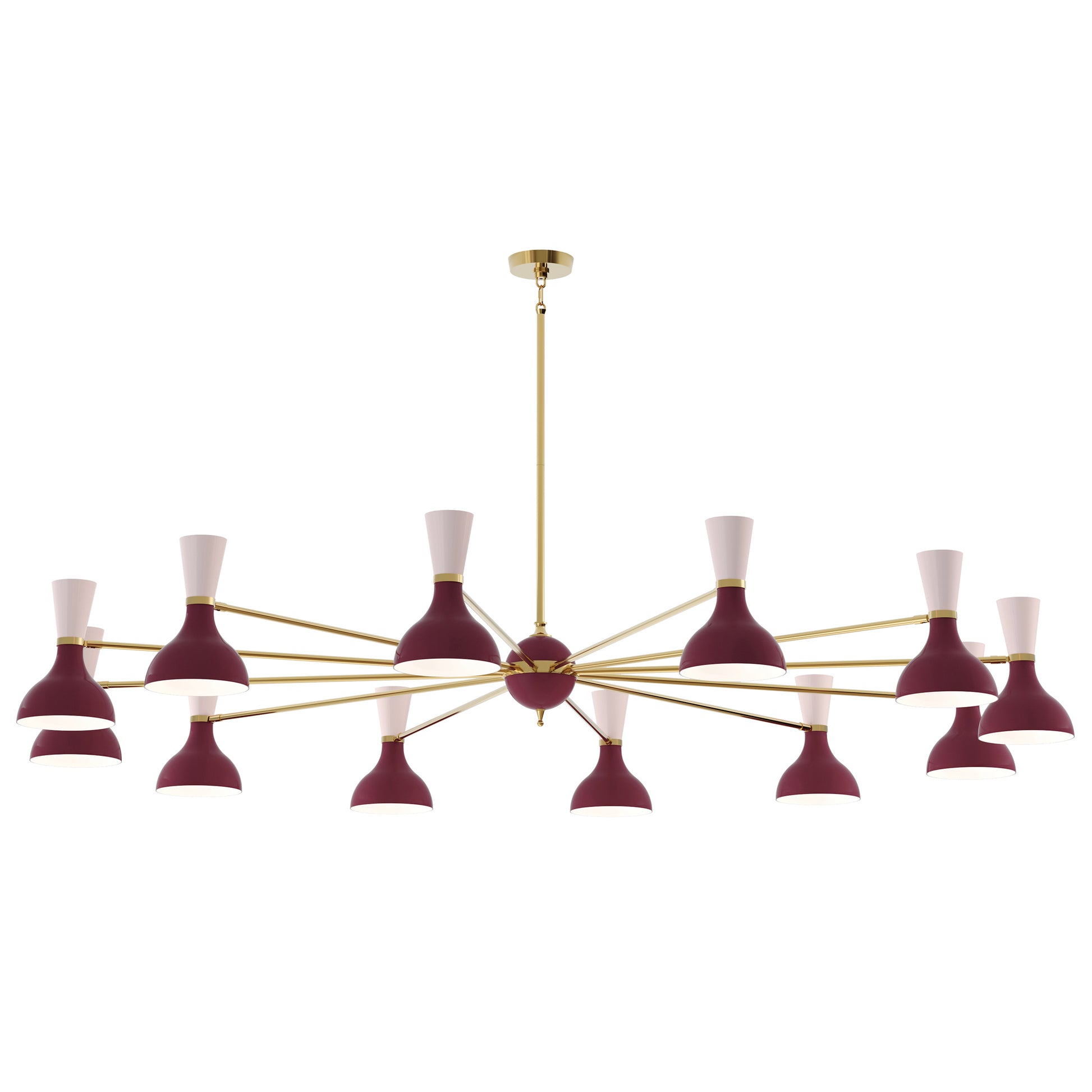 ROBERT ABBEY, CLARE CHANDELIER, CHANDELIER LIGHT