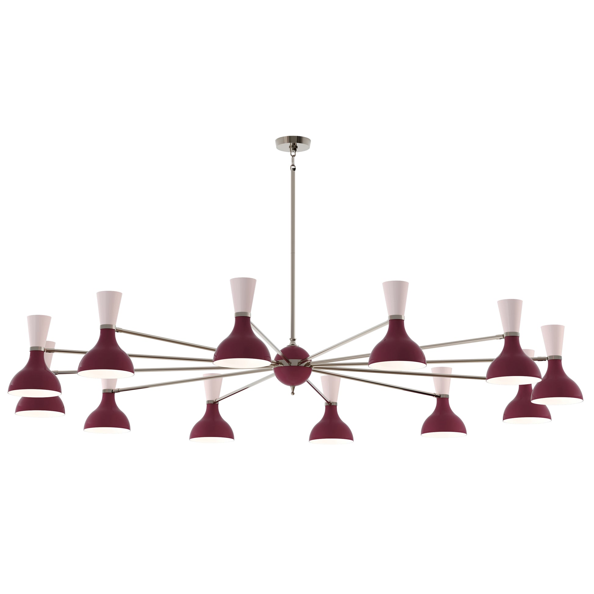 ROBERT ABBEY, CLARE CHANDELIER, CHANDELIER LIGHT