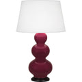 ROBERT ABBEY, TRIPLE GOURD TABLE LAMP, DESK LAMPS