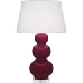 ROBERT ABBEY, TRIPLE GOURD TABLE LAMP, DESK LAMPS