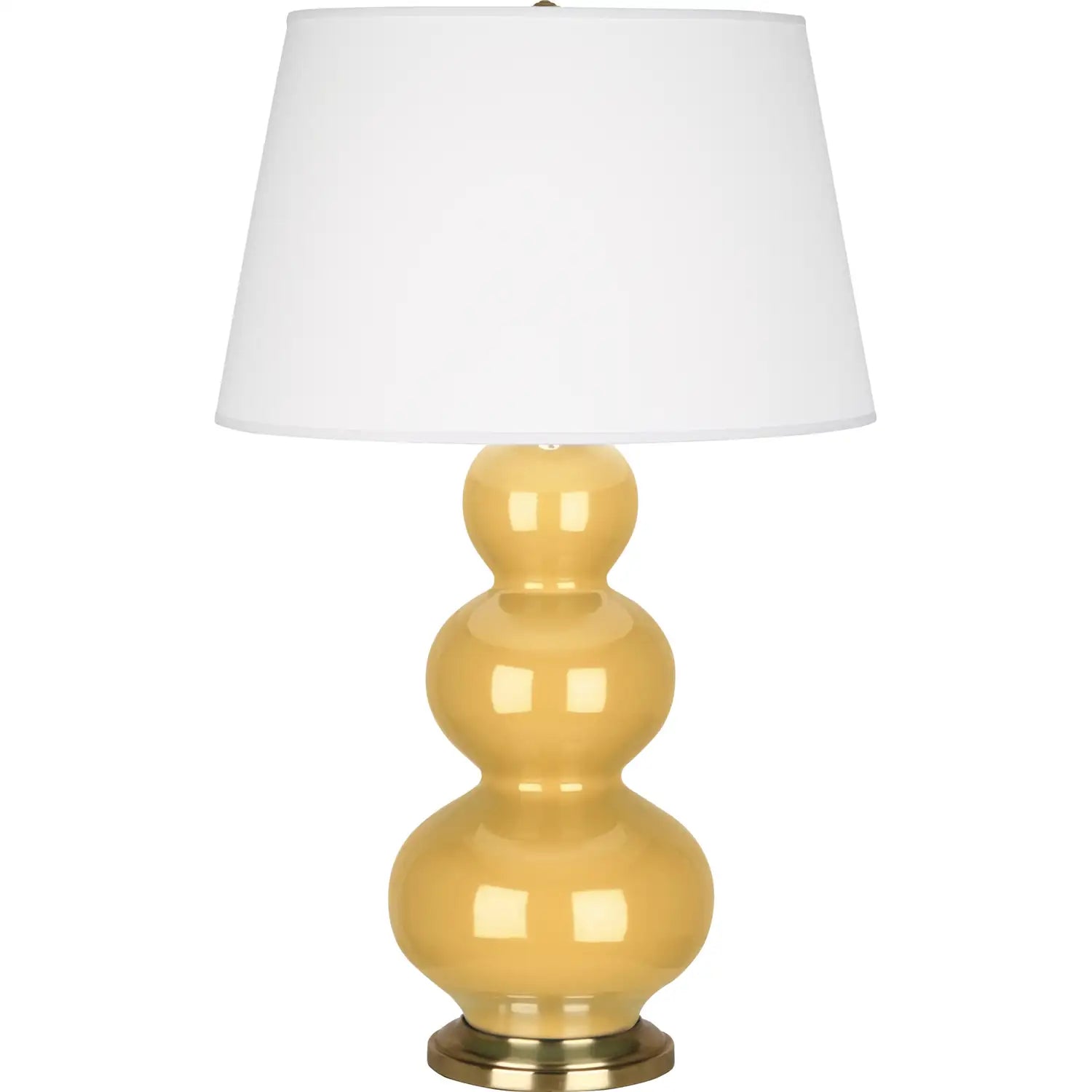 ROBERT ABBEY, TRIPLE GOURD TABLE LAMP, DESK LAMPS